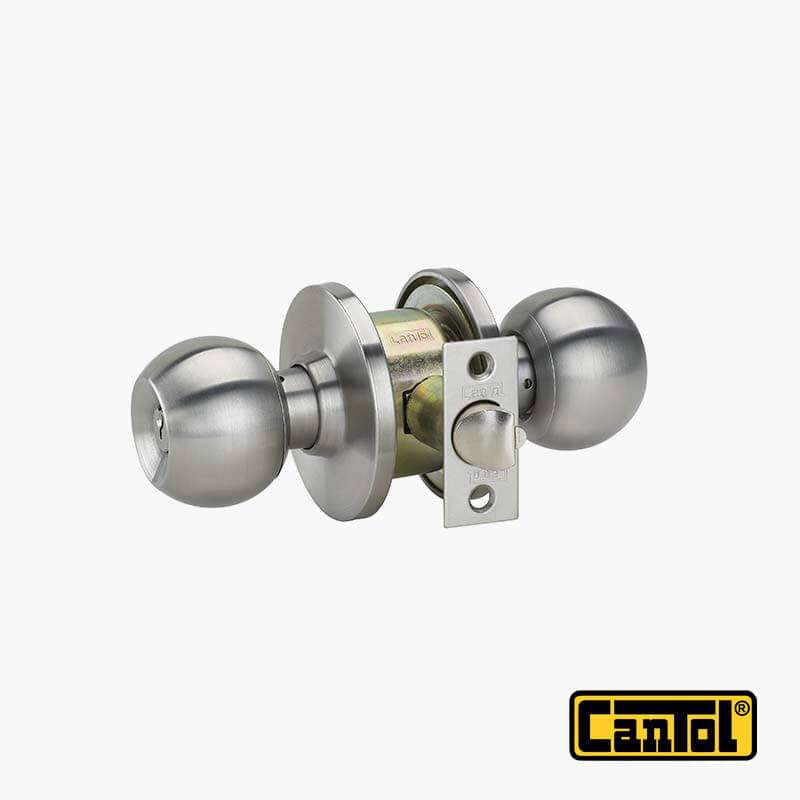 CERRADURA CANTOL PERILLA BL61 ACERO INOXIDABLE BAÑO