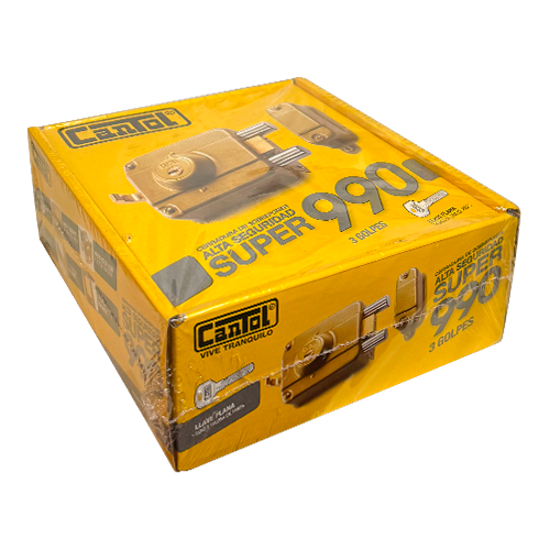 CERRADURA CANTOL 990 BLINDADA 3 GOLPES
